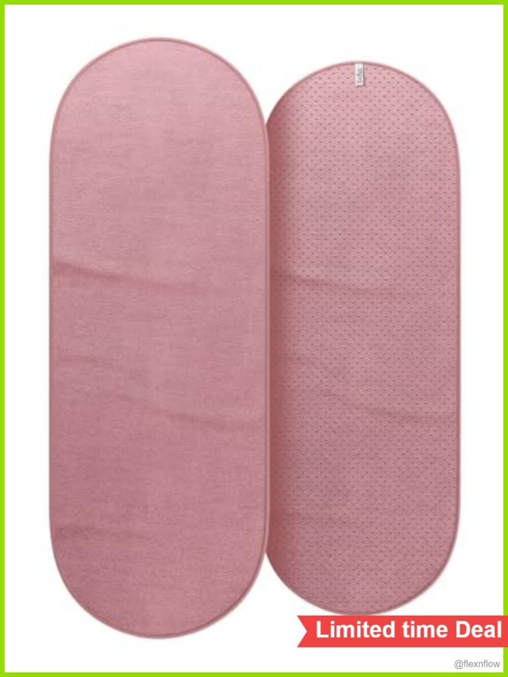 Yoga Mat Towel Slip-Resistant Recycled Polyester Gym Pilates Sweat Absorbent